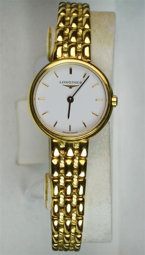 fake longines ladies watches|longines 18k gold ladies watch.